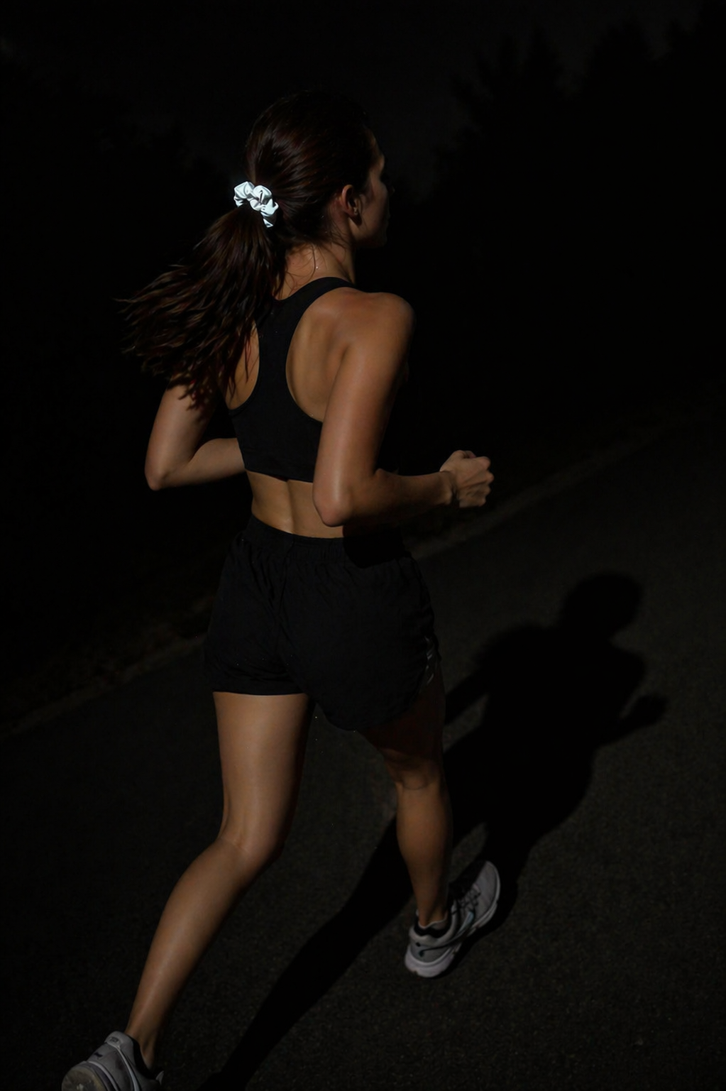 Chouchou sport réfléchissant à tenue solide