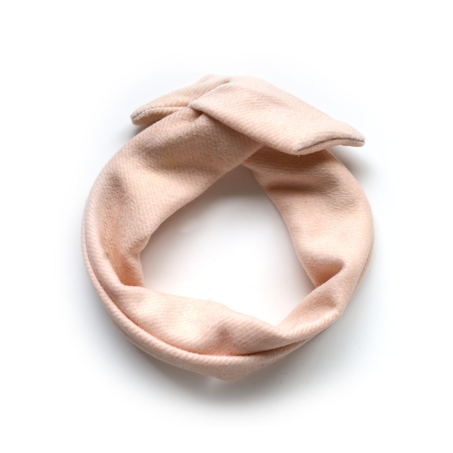 Autumn twist headband in upcycled fabric