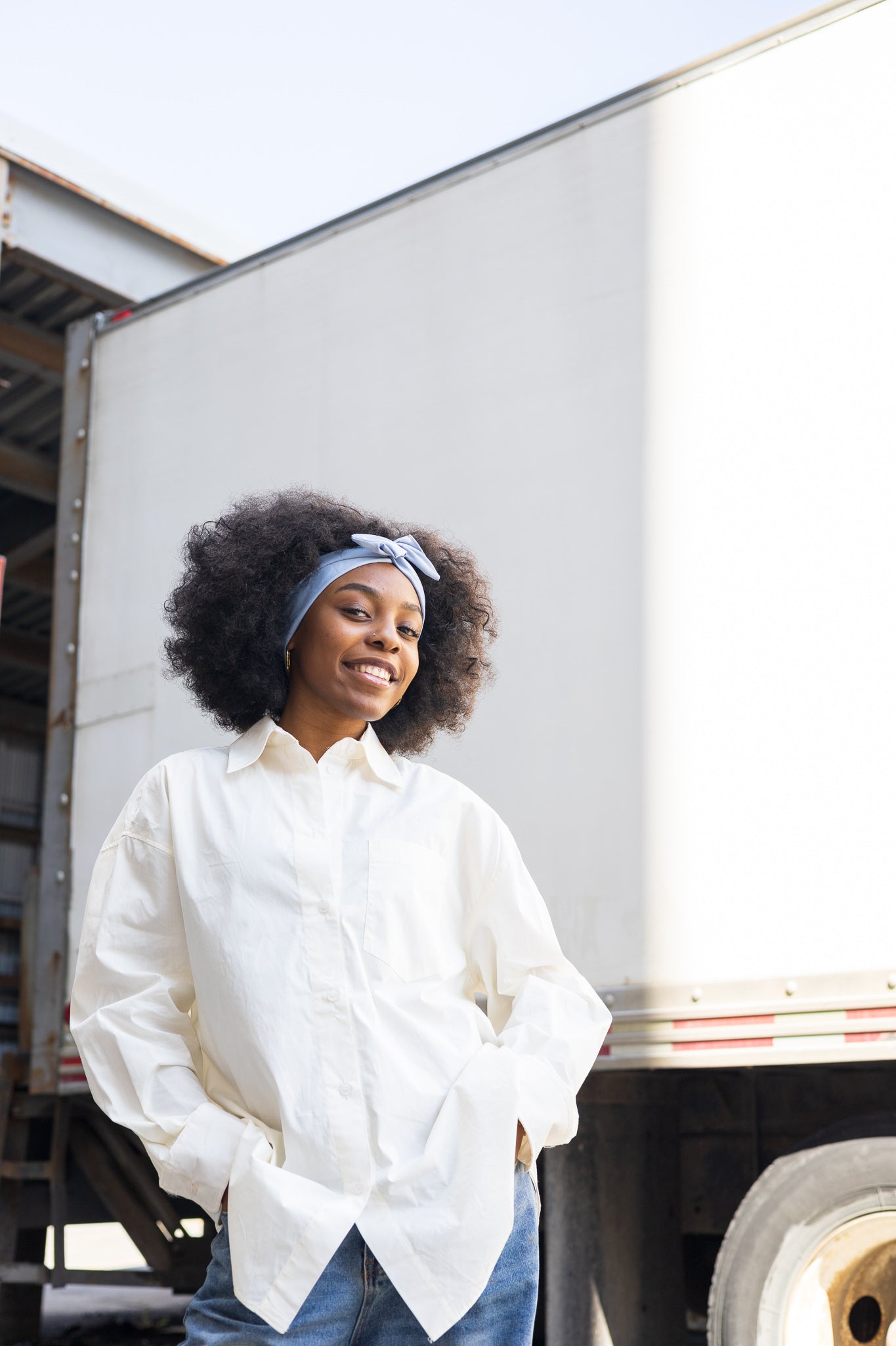 Bandeau à torsader avec tige de métal intégrée