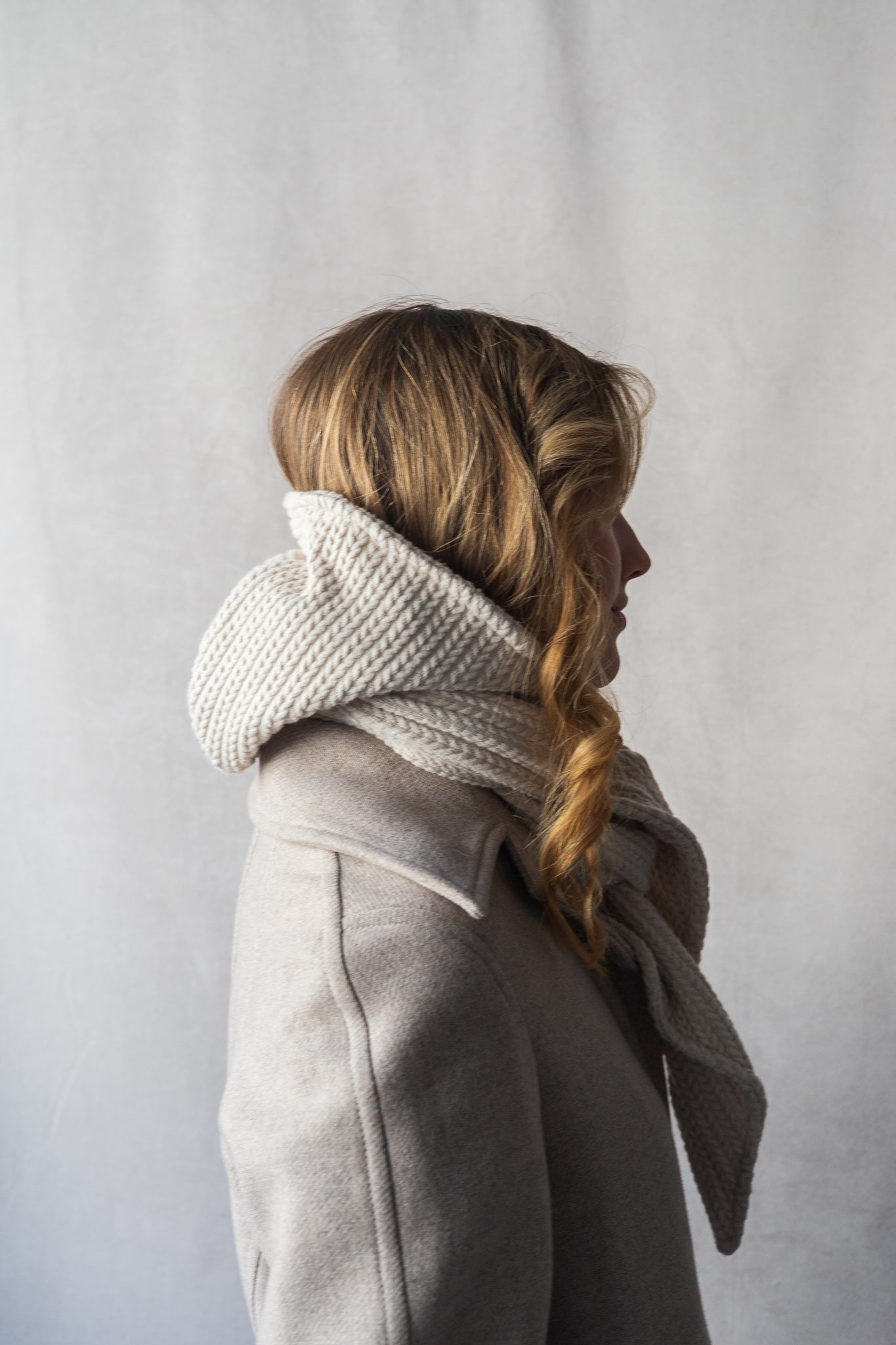 Capuche foulard écossaise