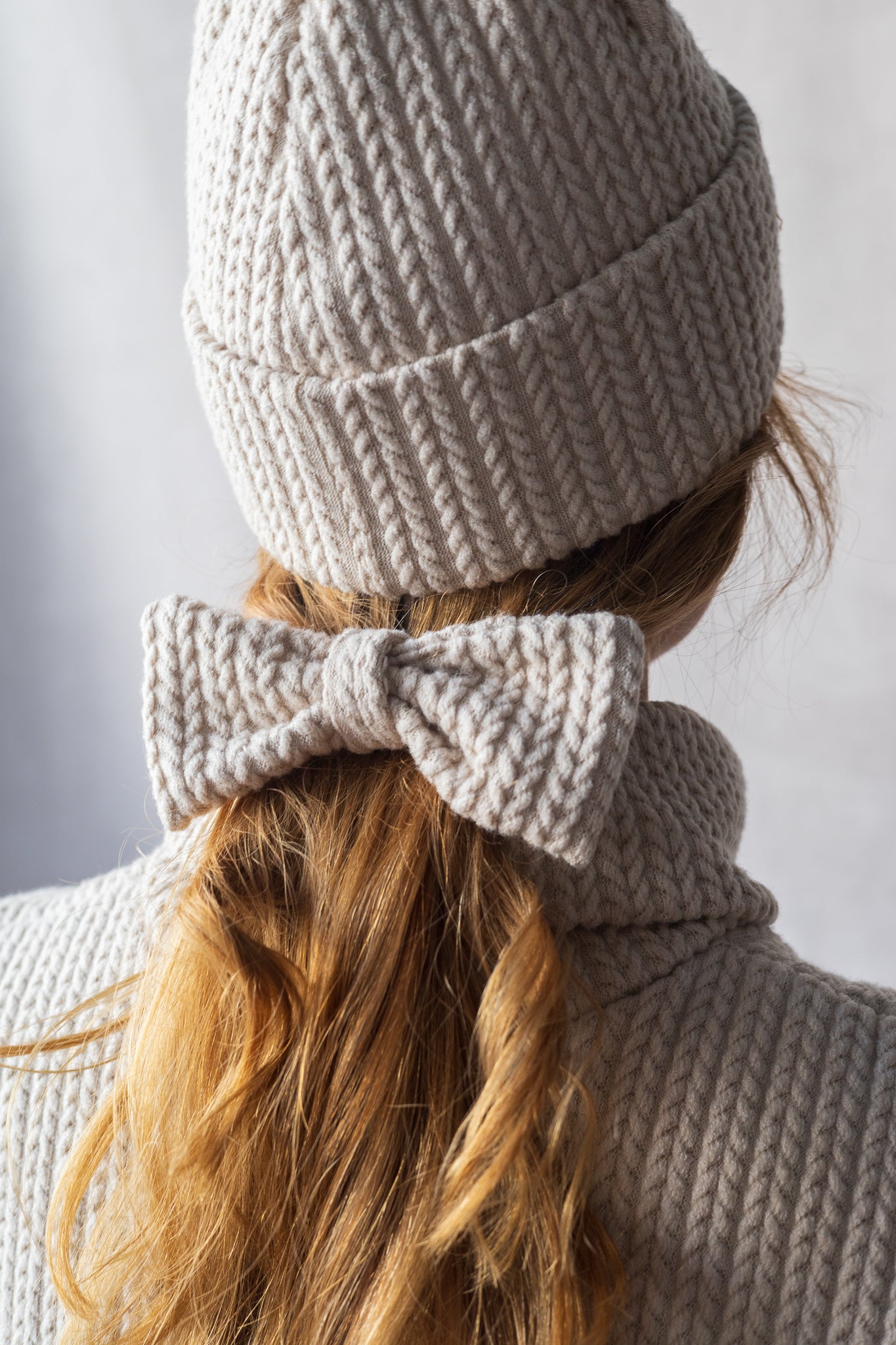 Noeud papillon écossais sur barrette