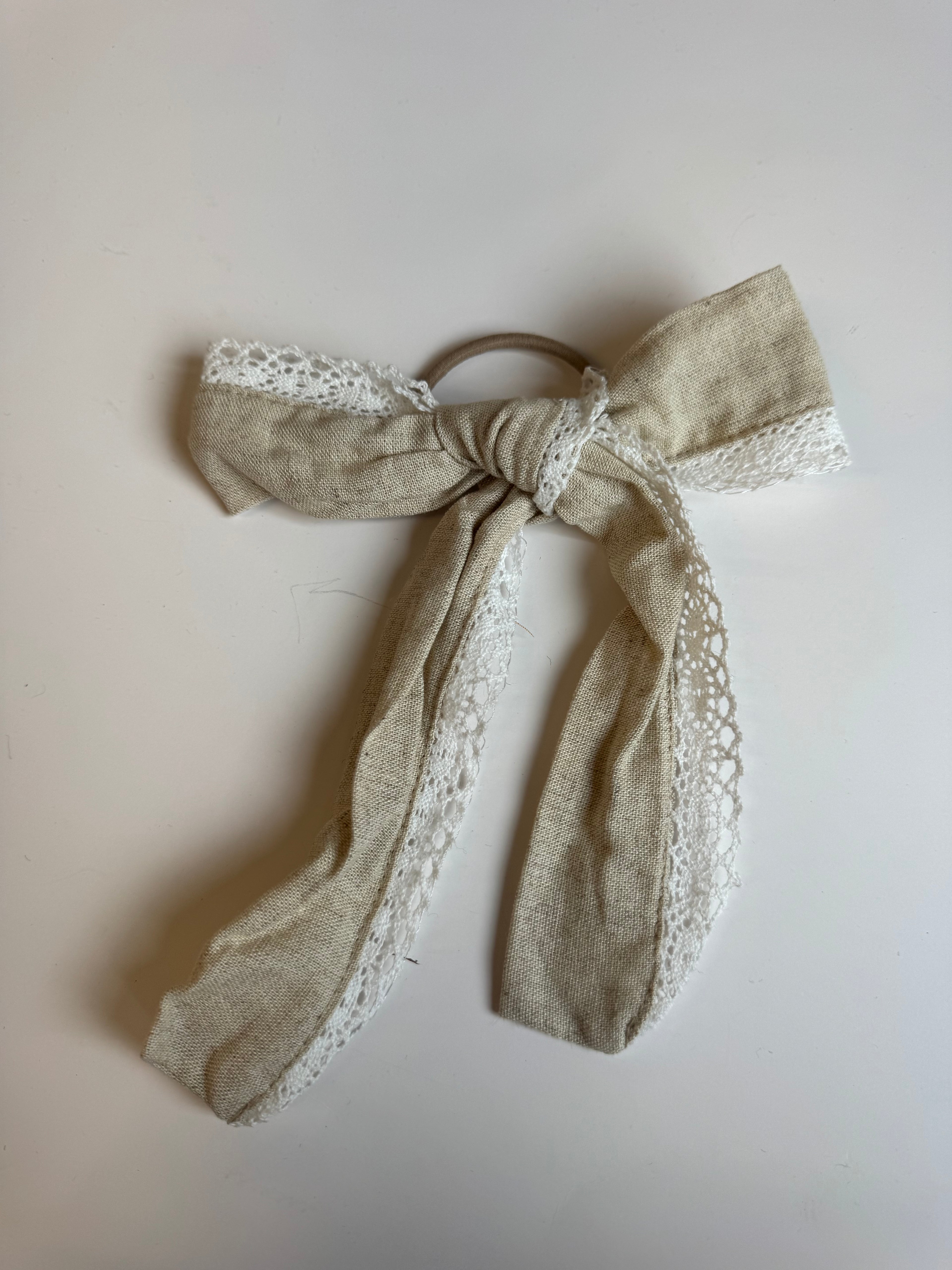 Échantillon - Boucle en lin plage