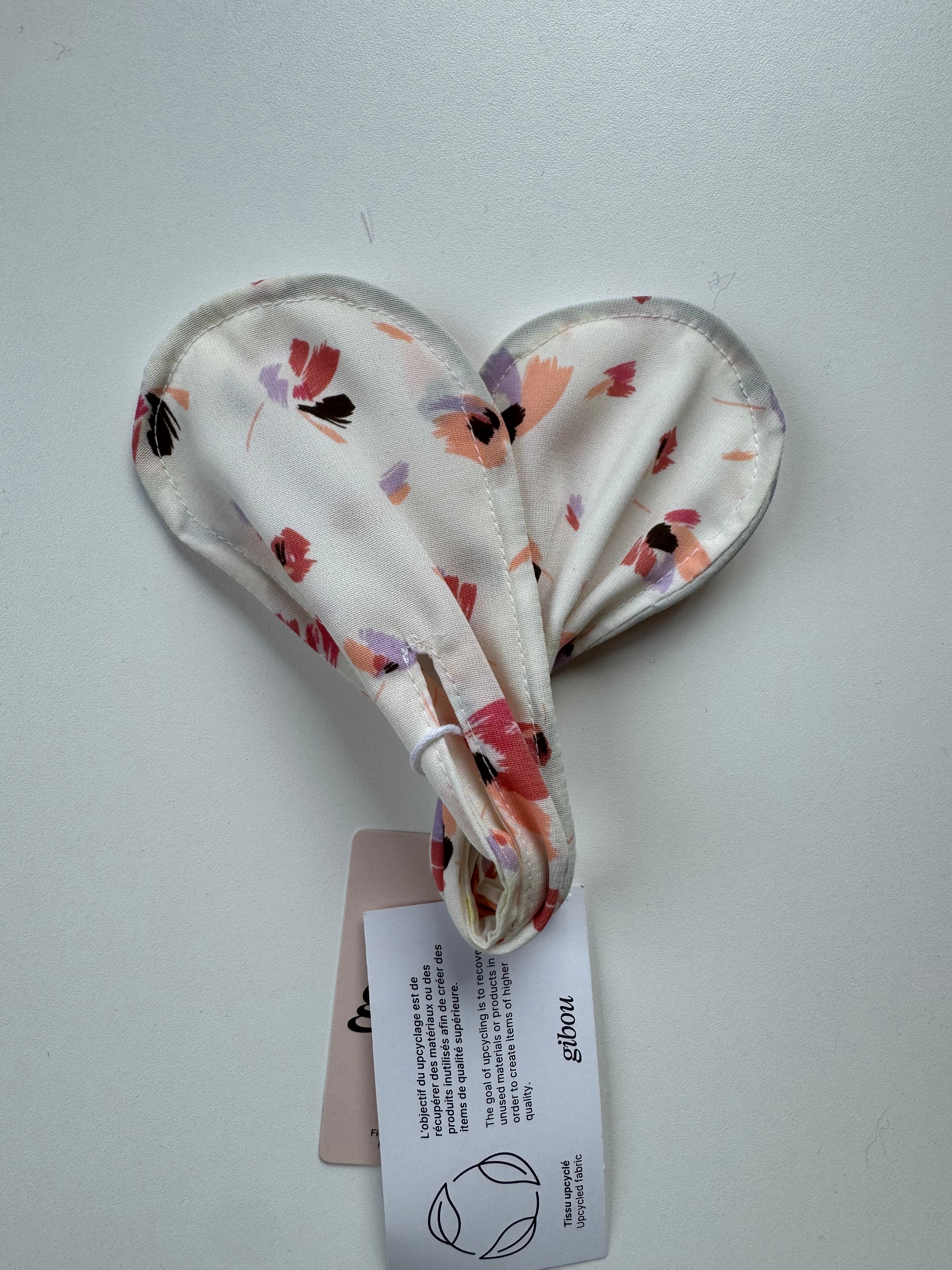 Échantillon - Accessoire à chignon blanc petites fleurs