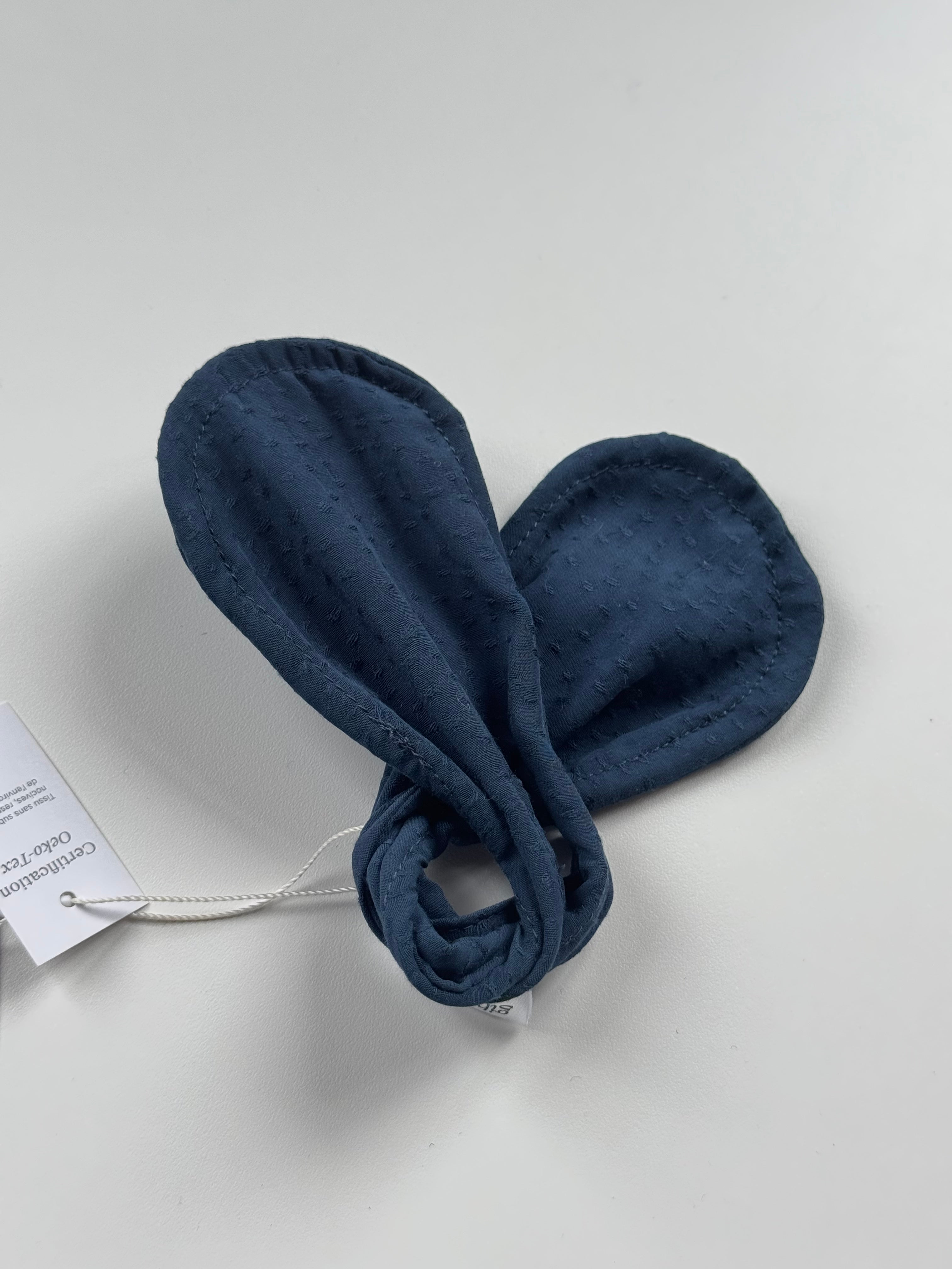 Imparfait - Accessoire à chignon bleu nuit