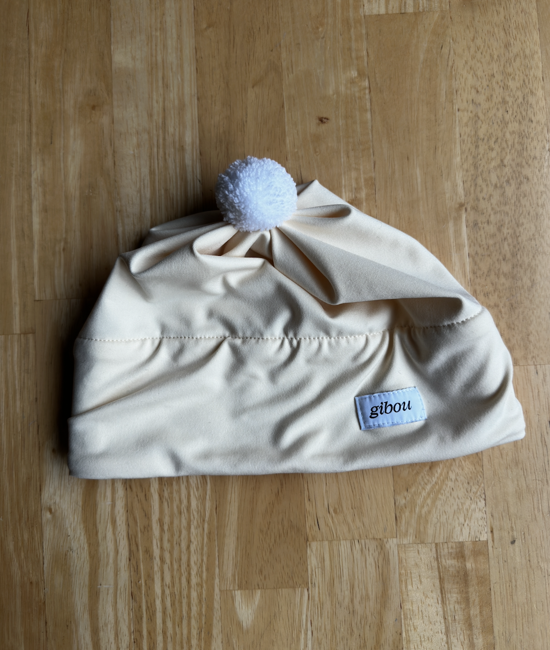 Imparfait - Tuque sport jaune en cotna