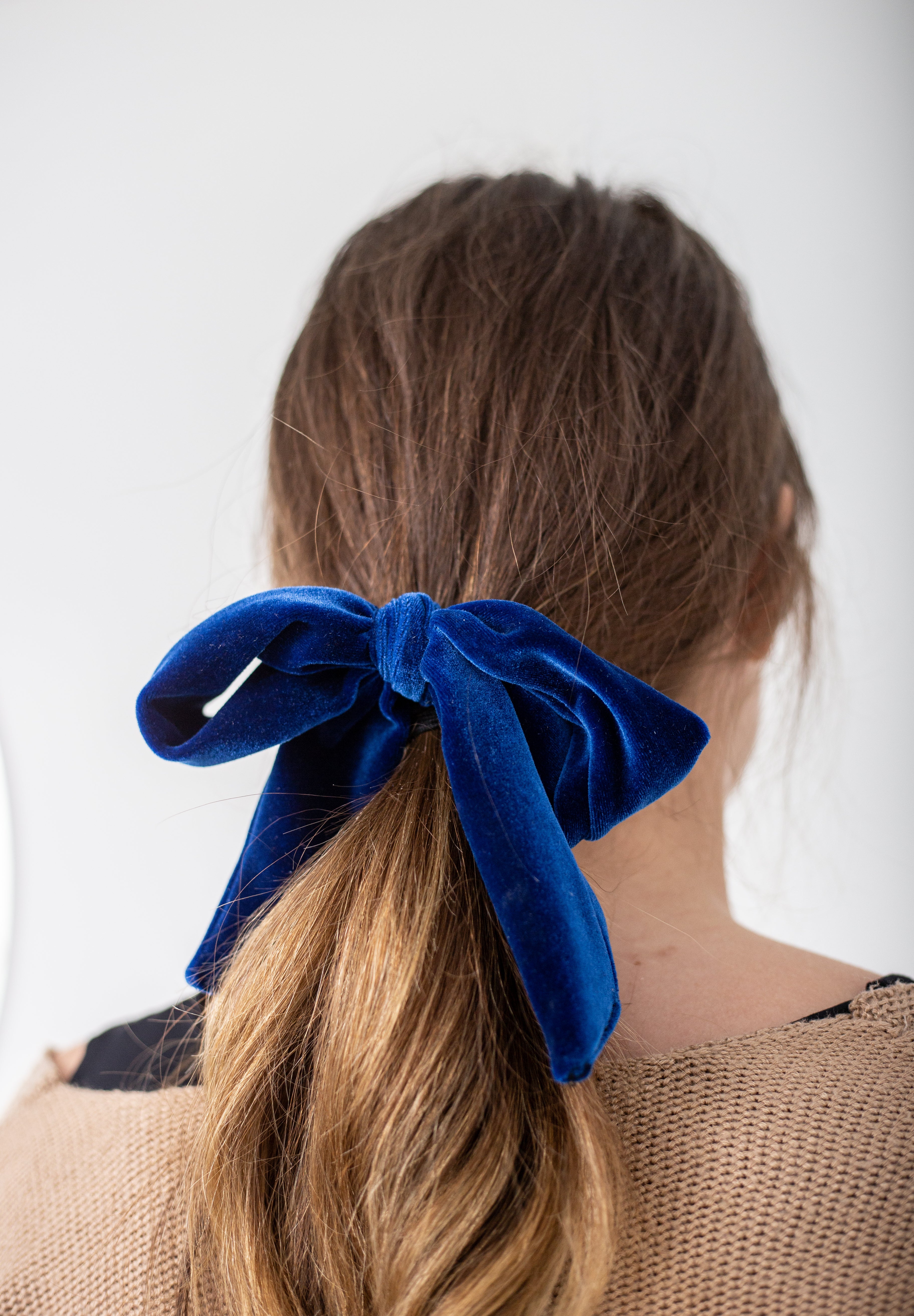 Échantillon - Boucle à cheveux en velours