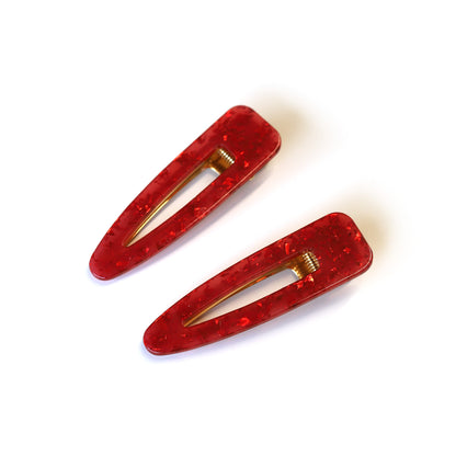 Barrette pointée (ensemble de 2)