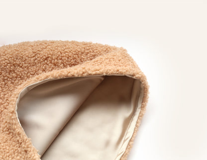 Duo col capuche intérieur satin + cache-oreilles