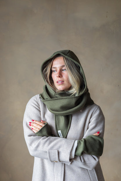 Capuche foulard doppio