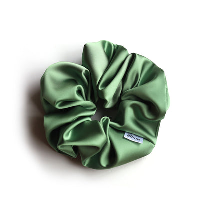 Chouchou large en satin certifié