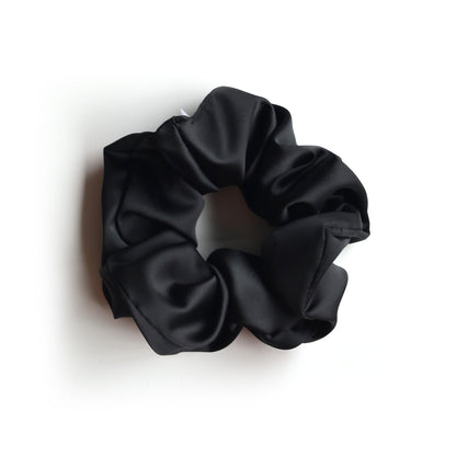 Chouchou large en satin certifié