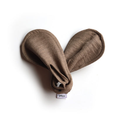 Upcycled fabric deft bun accessory