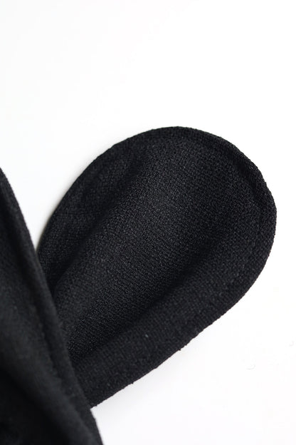 Upcycled fabric deft bun accessory