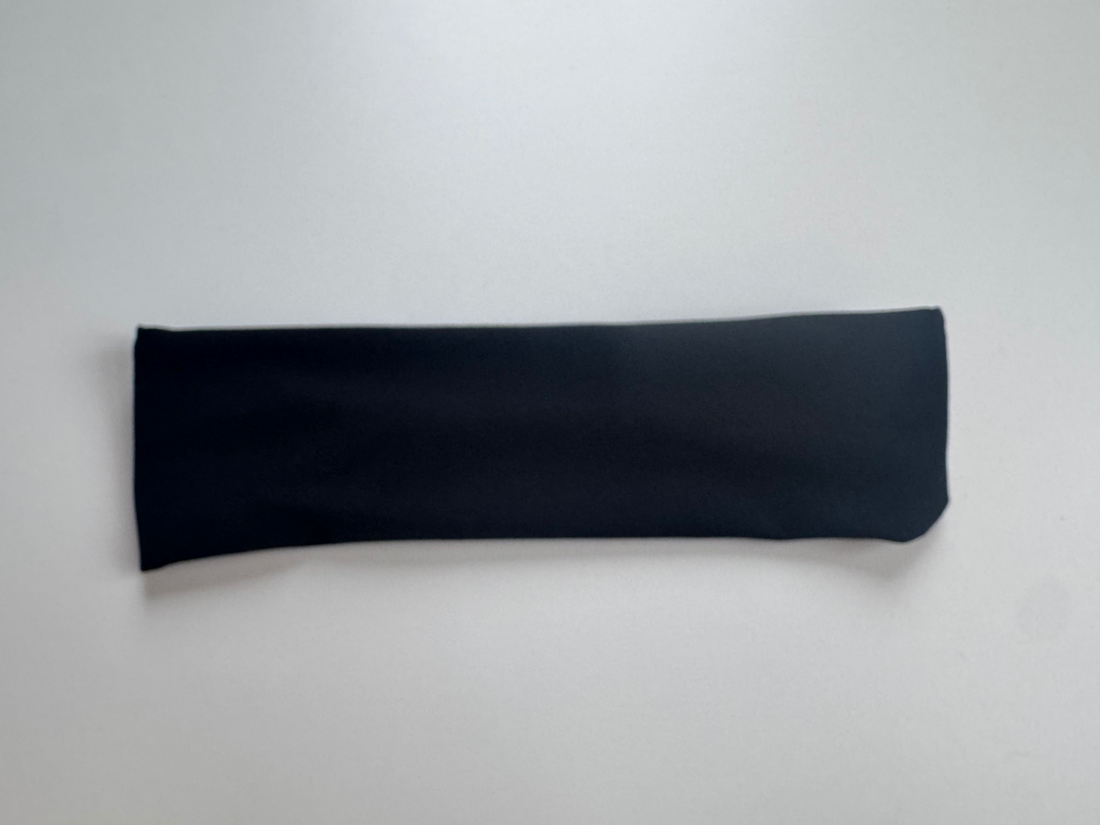 Échantillon - Bandeau plat Cotna noir