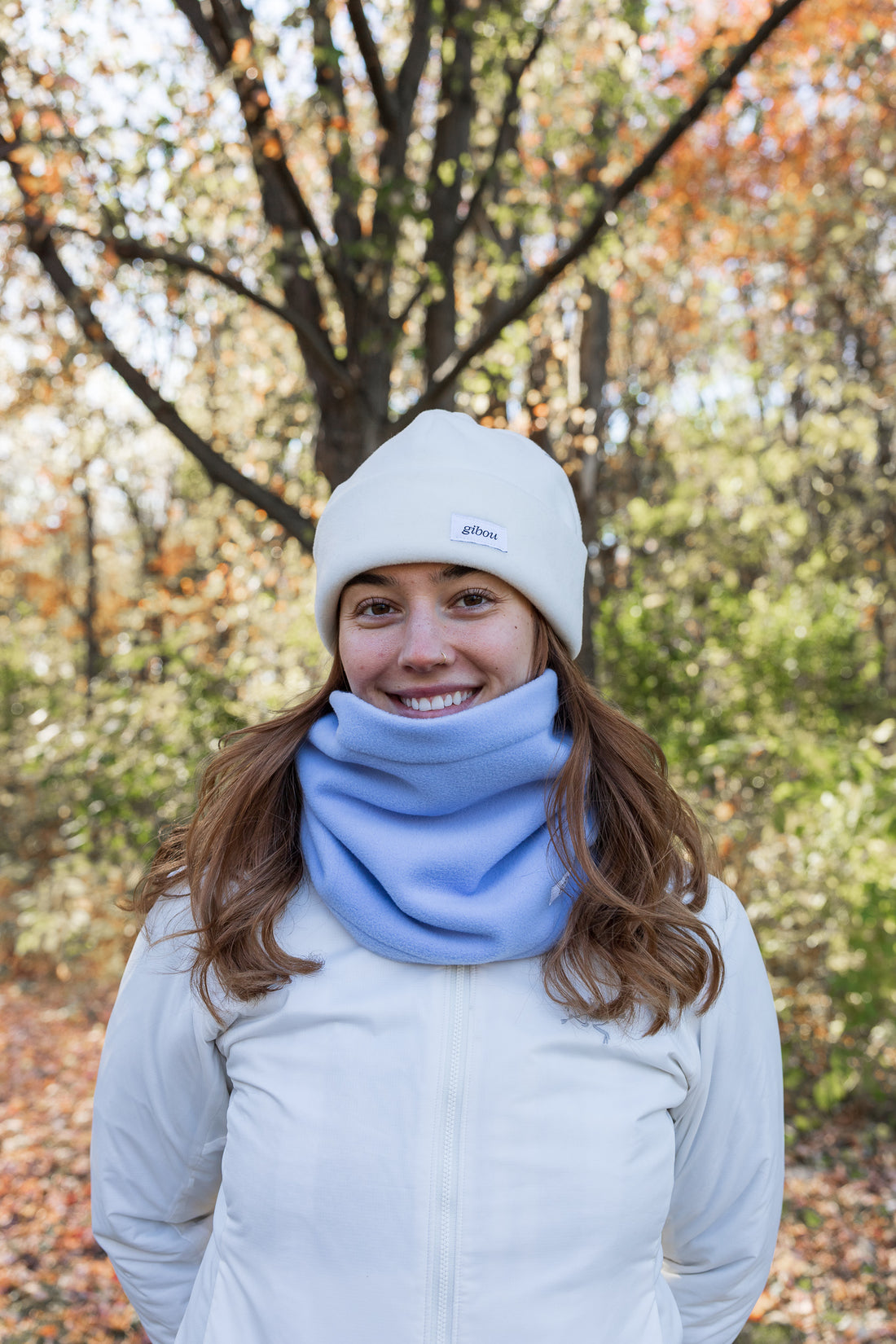 Duo tuque en polaire + cache cou en polaire