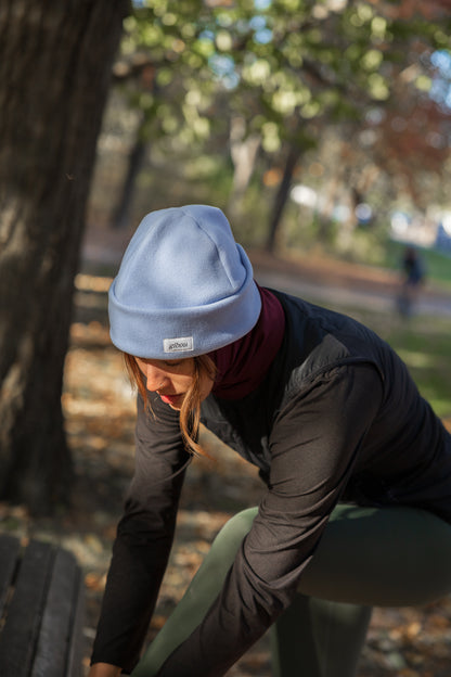 Échantillon - Cache cou sport en cotna noir