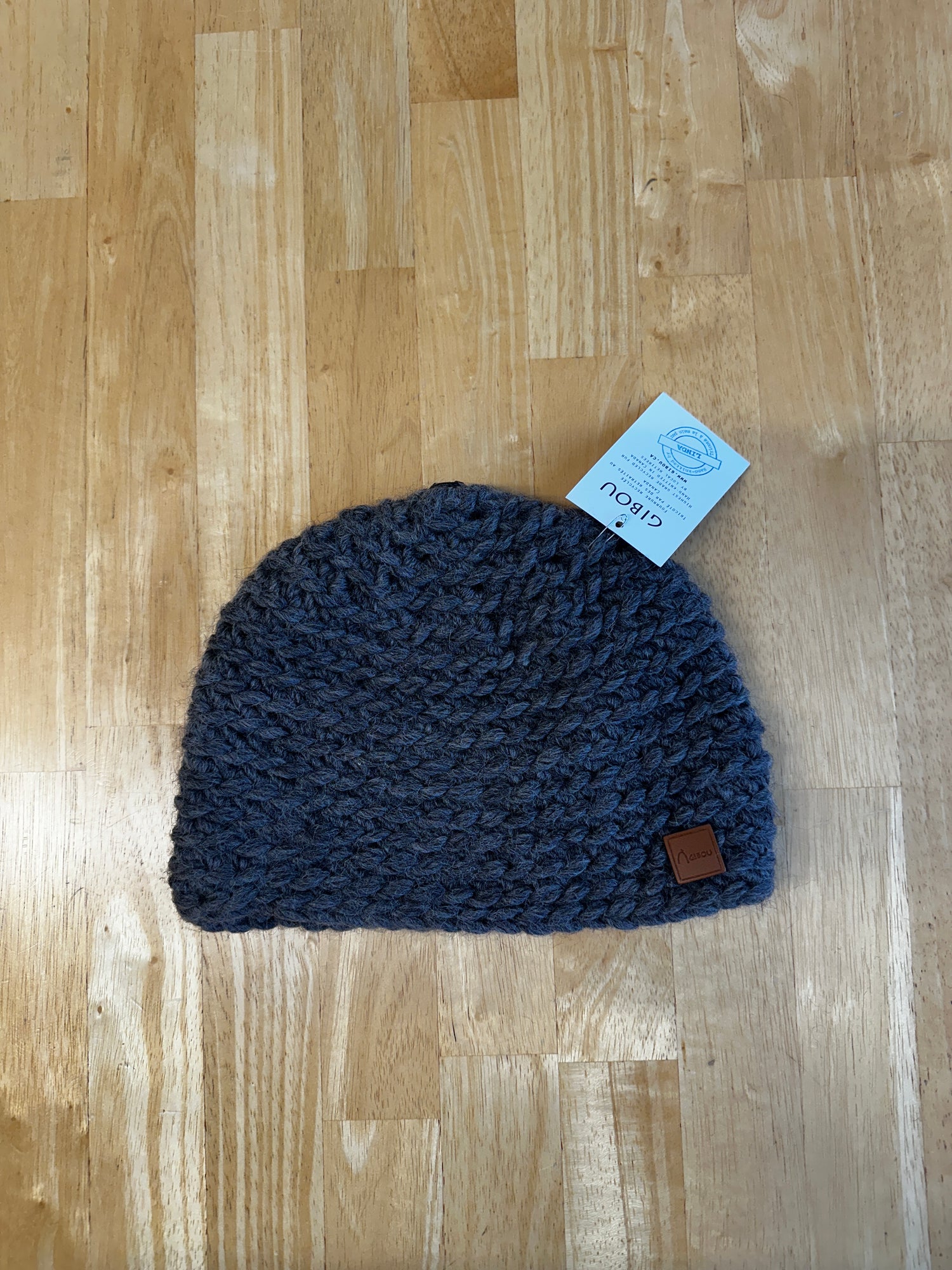 Échantillon - Tuque tricotée classique non doublée