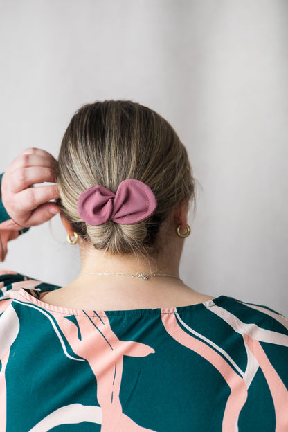 Mini hair bun accessory