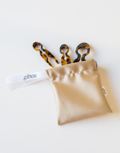 Ensemble d’épingles françaises tortoise