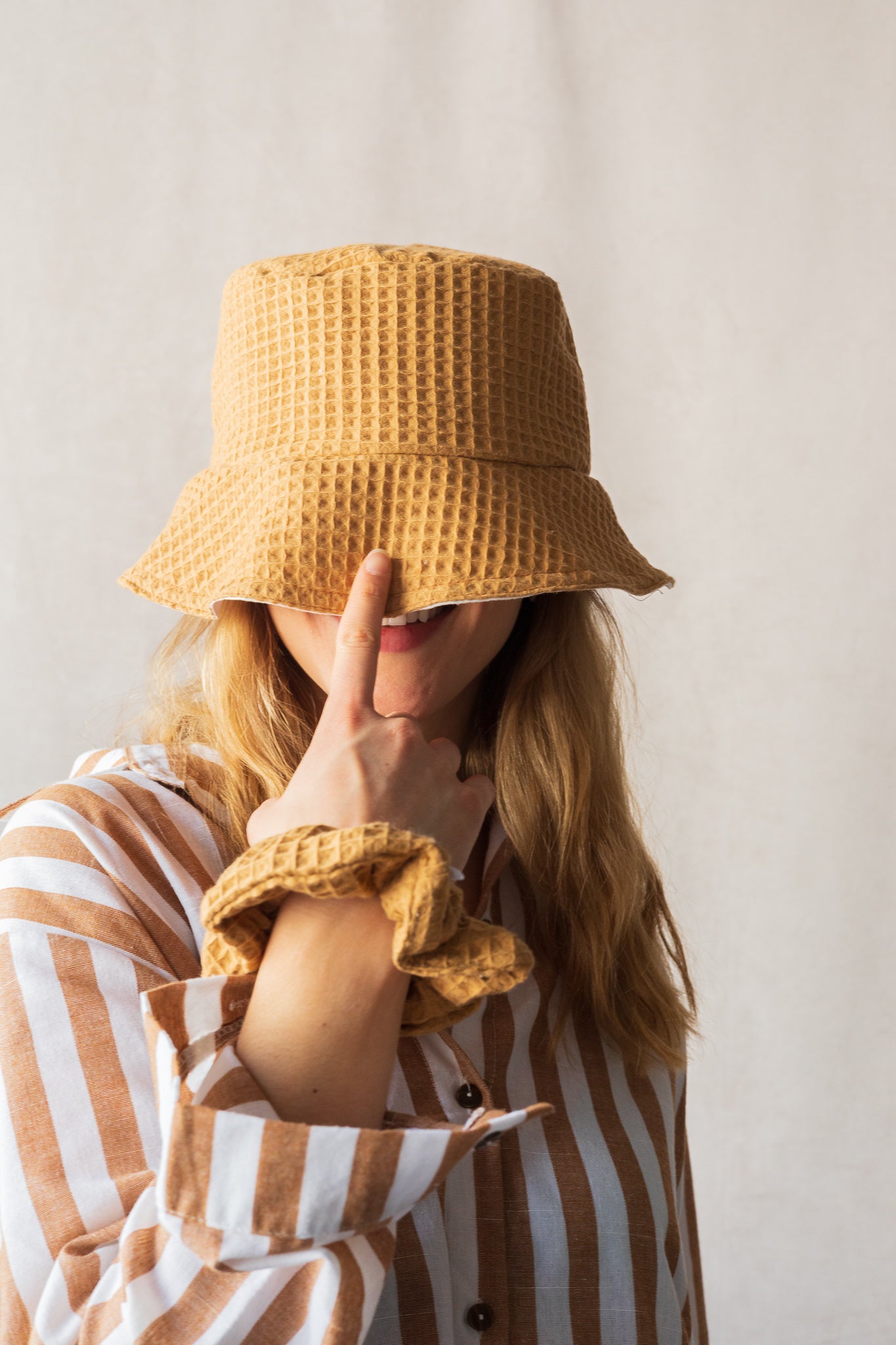 Chapeau bob réversible