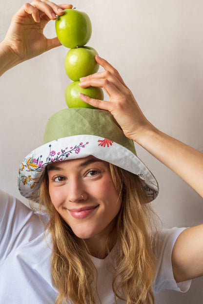 Chapeau bob réversible