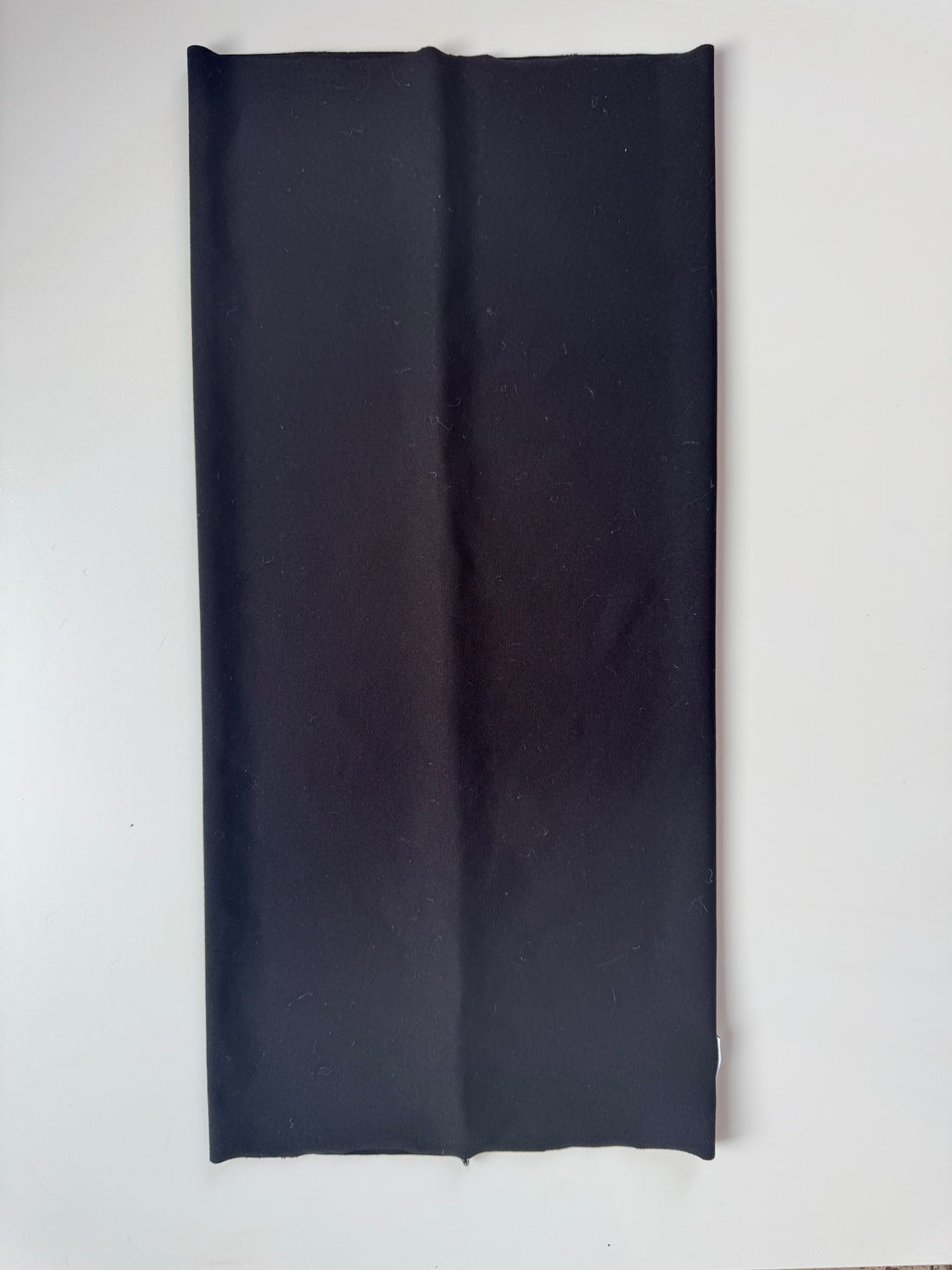 Échantillon - Cache cou sport en cotna noir