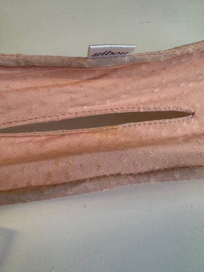 Imparfait - Accessoire à chignon rose poudré