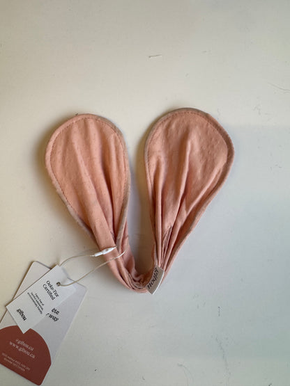 Imparfait - Accessoire à chignon rose poudré