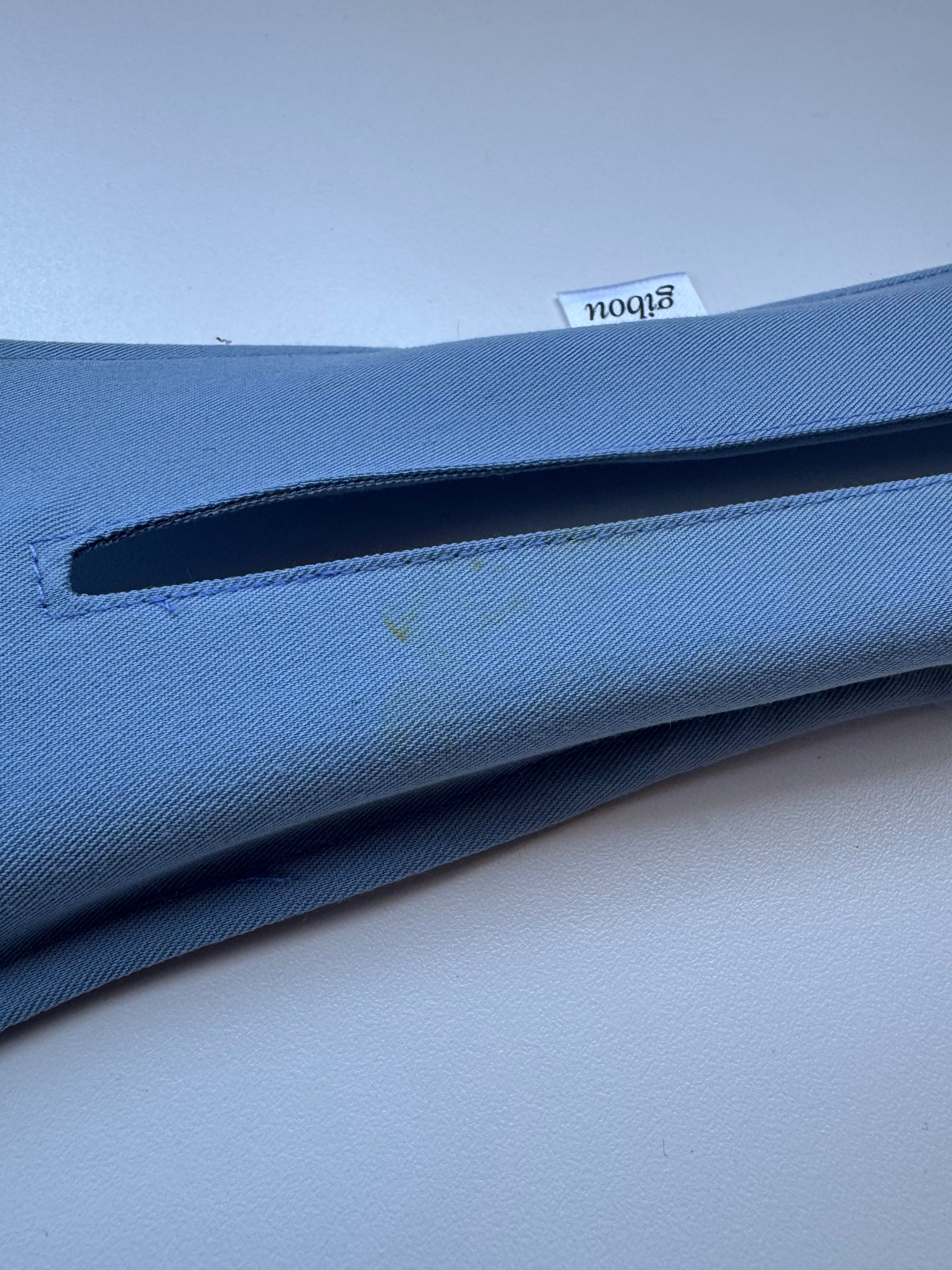 Échantillon - Accessoire à chignon bleu poudré