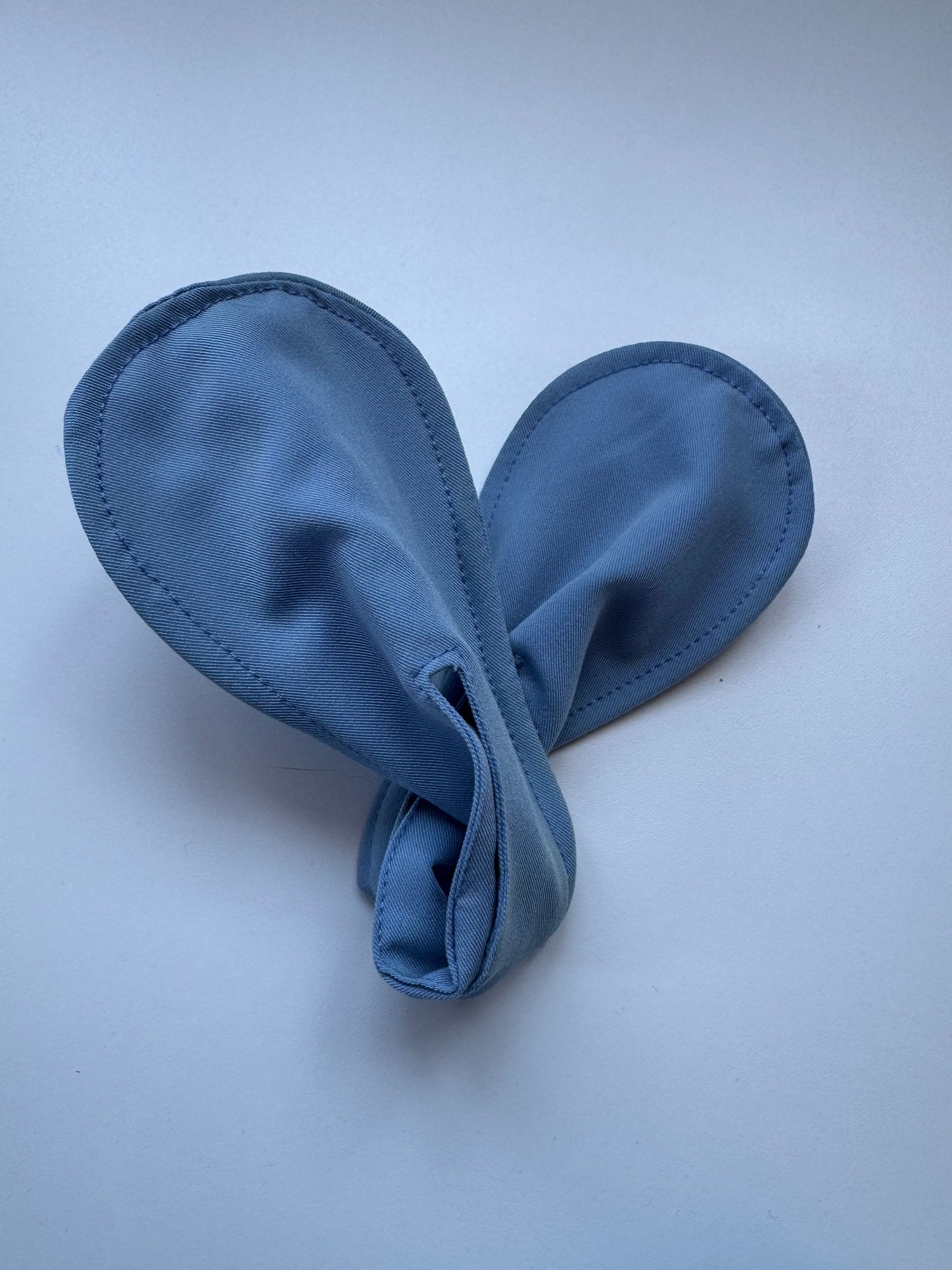 Échantillon - Accessoire à chignon bleu poudré