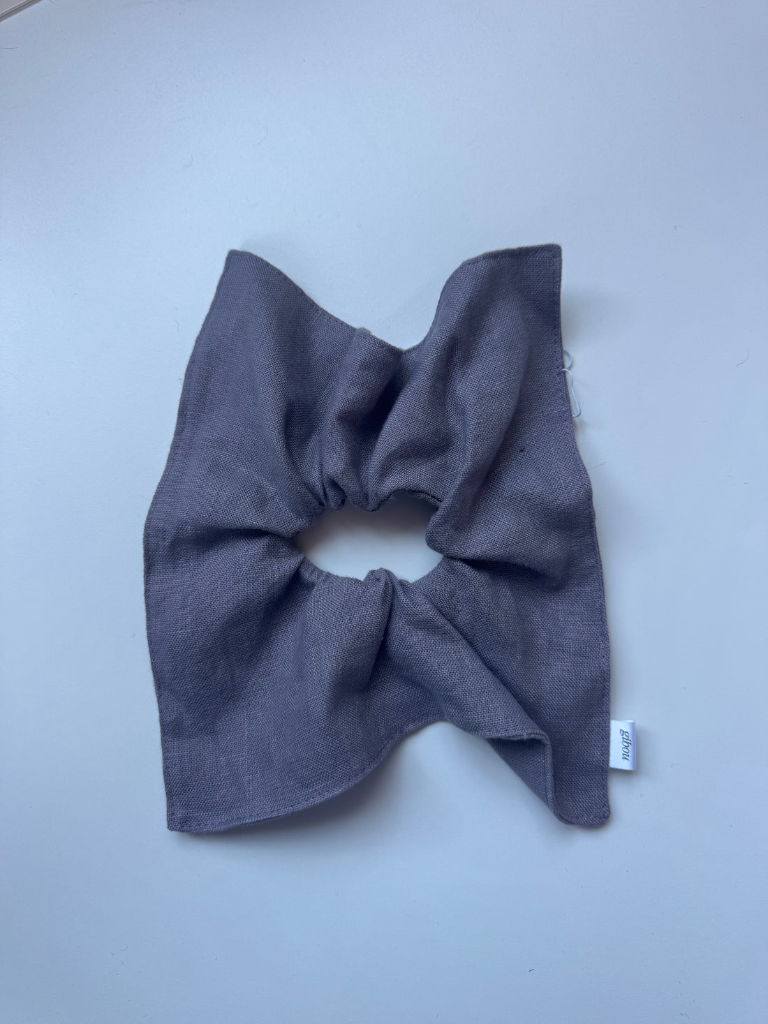 Échantillon - chouchou carré lilas