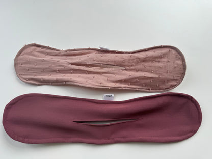 Échantillon - Accessoire à chignon rose des bois jumbo
