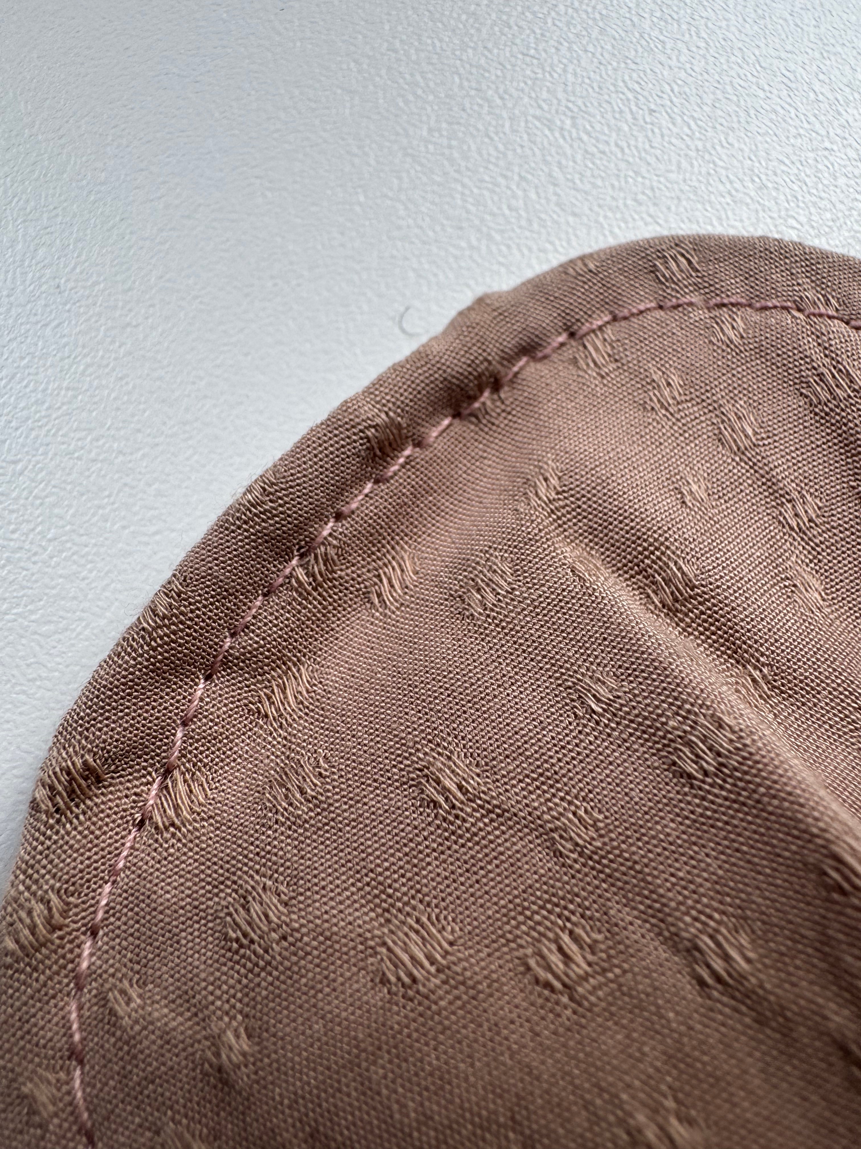 Échantillon - Accessoire à chignon vieux rose point d&