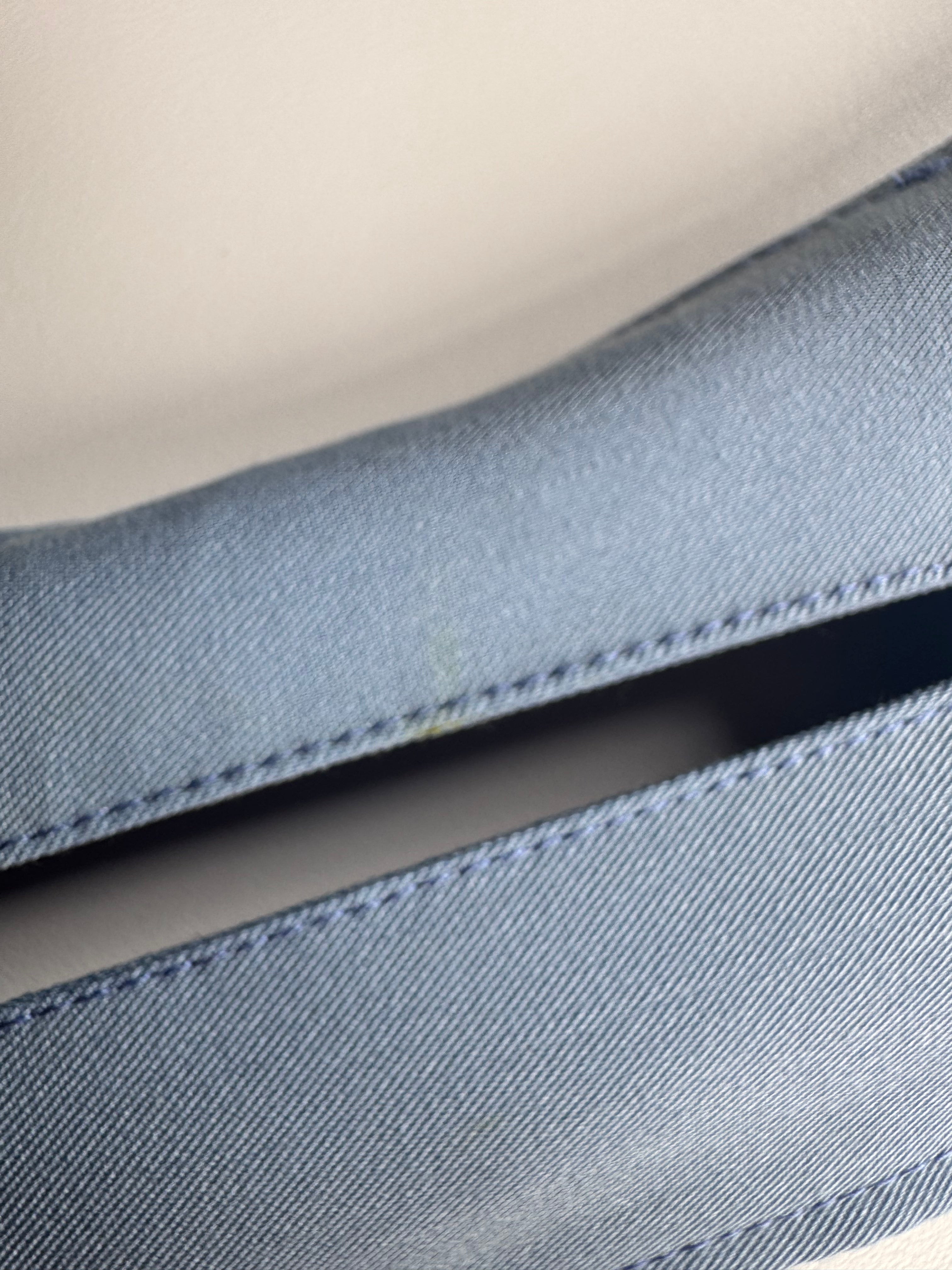 Imparfait - Accessoire chignon bleu poudré