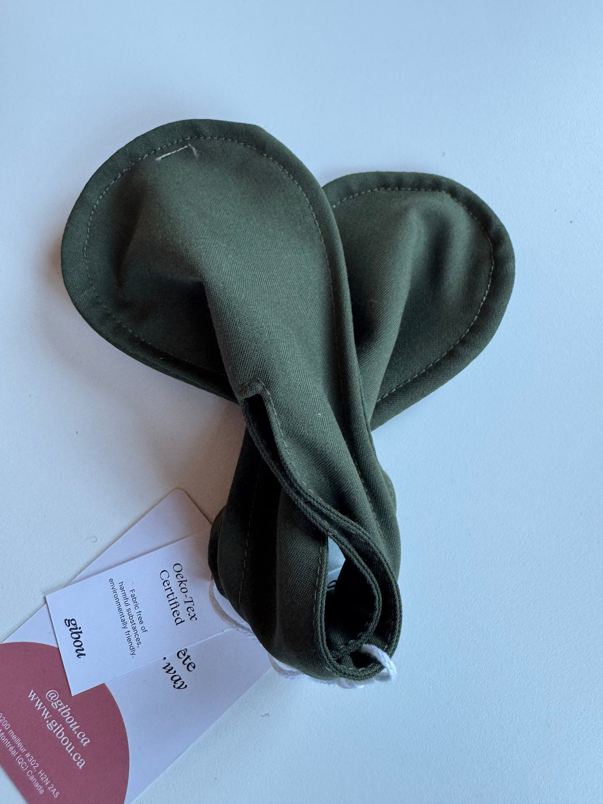 Échantillon - Accessoire à chignon vert sauvage