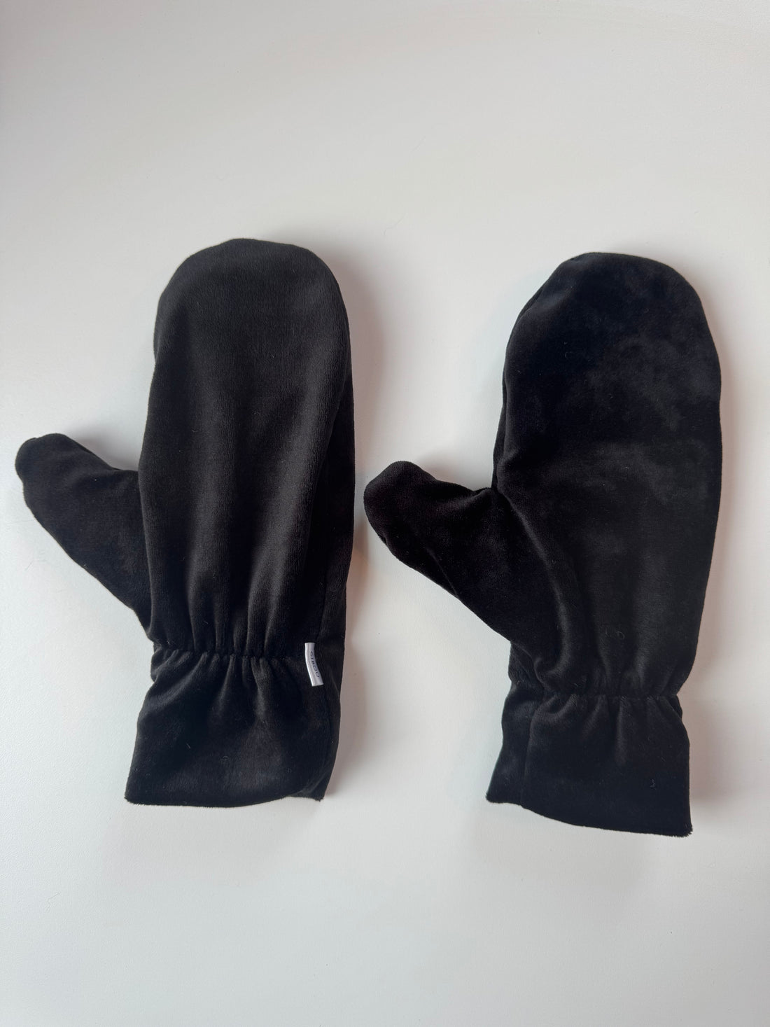 Imparfait - Mitaines velours doux noir