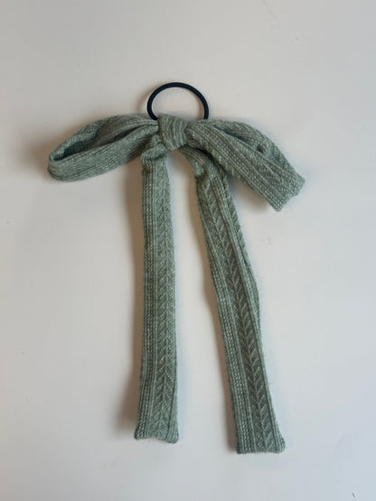 Boucle sur élastique avec tissus revalorisés