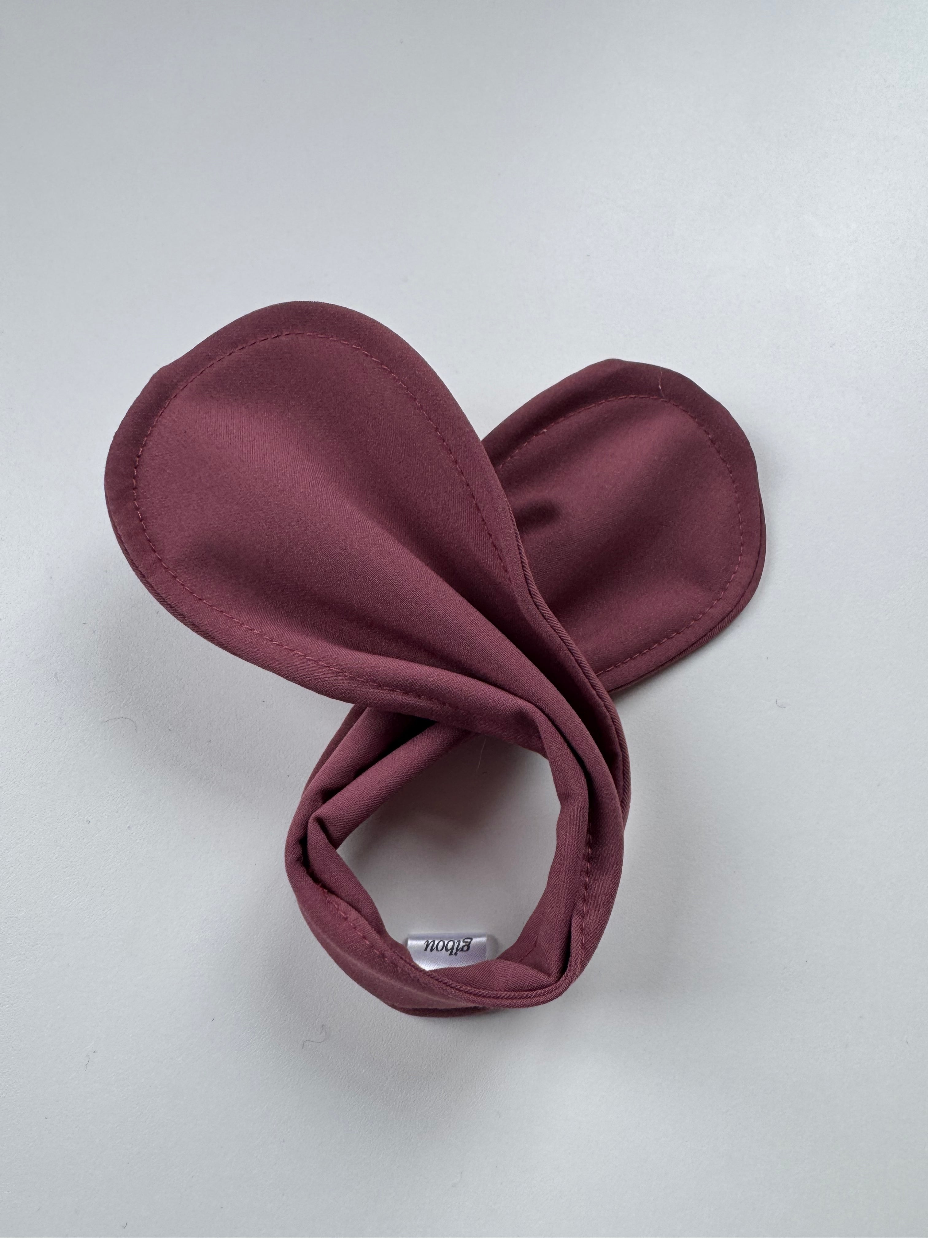 Échantillon - Accessoire à chignon extra jumbo rose des bois