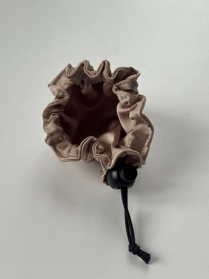 Échantillon - Cache chignon champagne