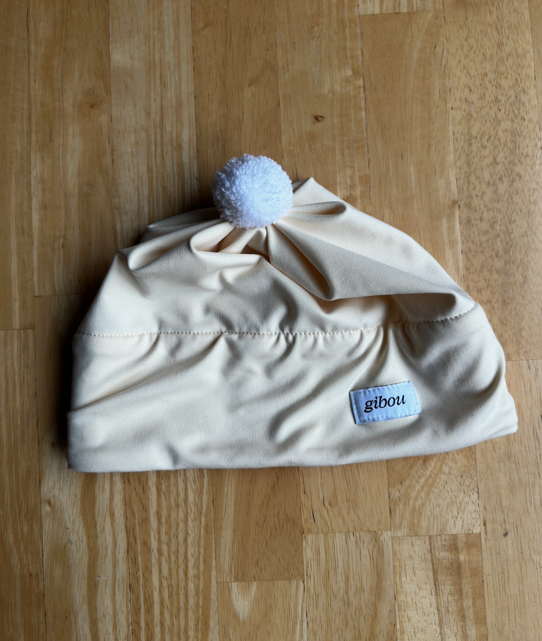 Imparfait - Tuque sport jaune en cotna