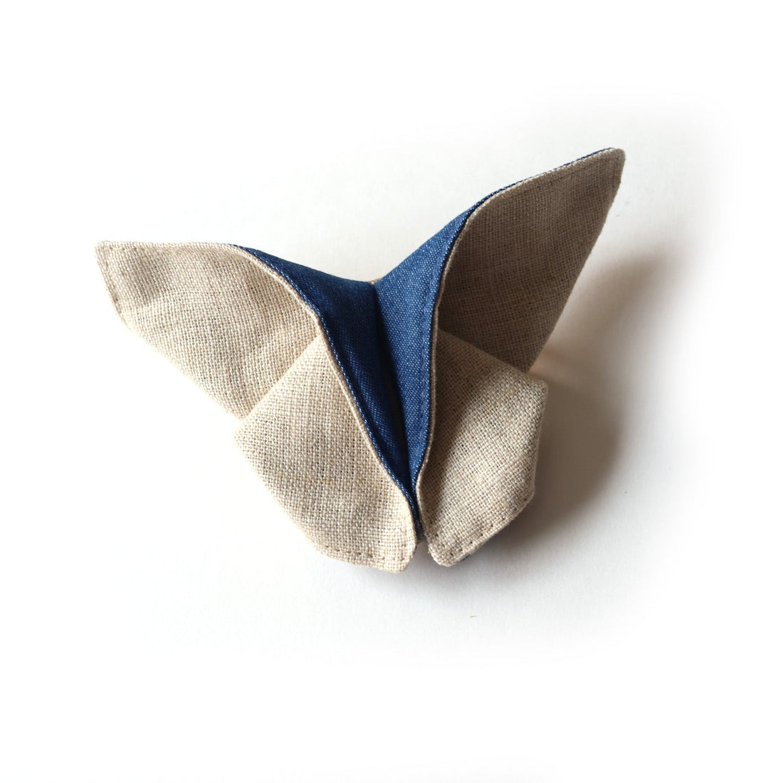 Barrette papillon origami - gibou.ca