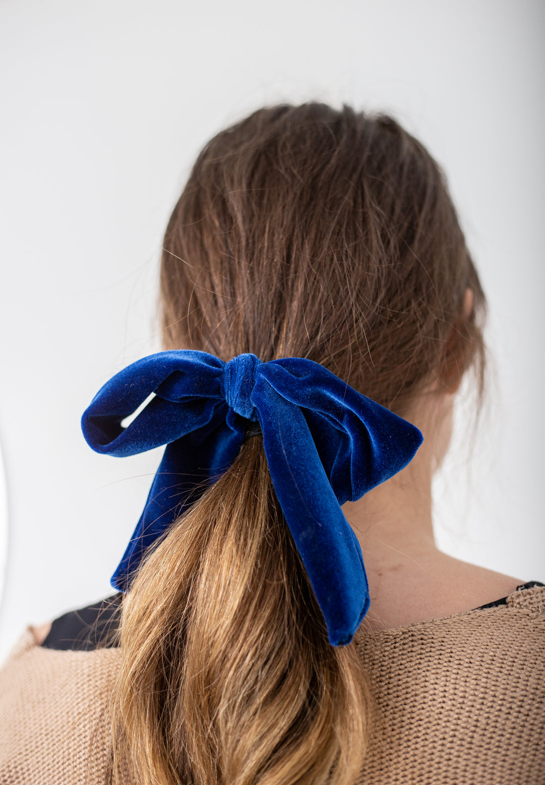 Échantillon - Boucle à cheveux en velours